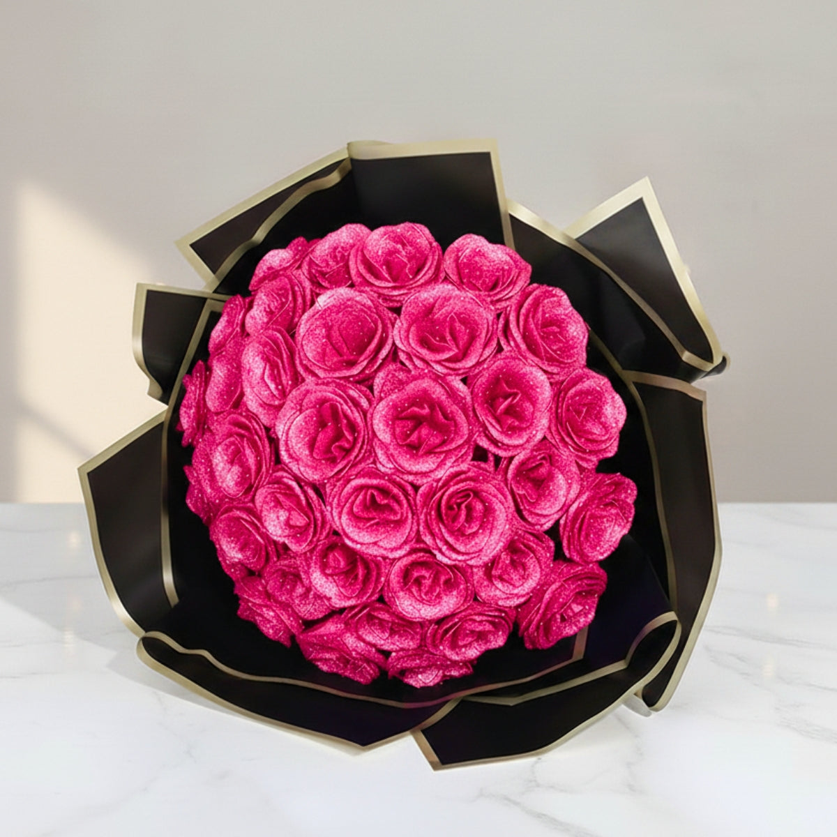 Glitter Rose Bouquet