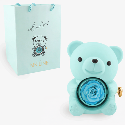 Eternal Rose Bear