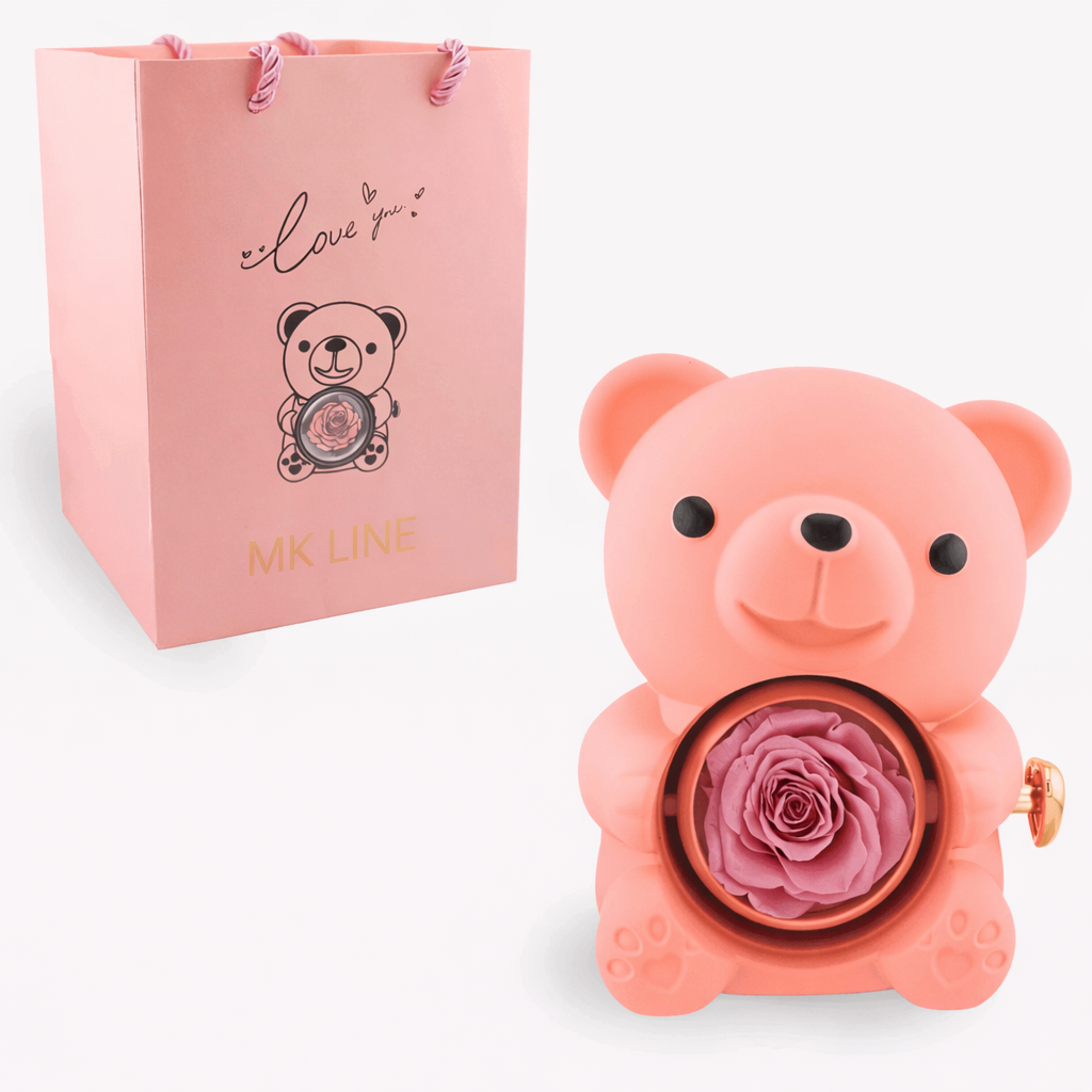 Eternal Rose Bear