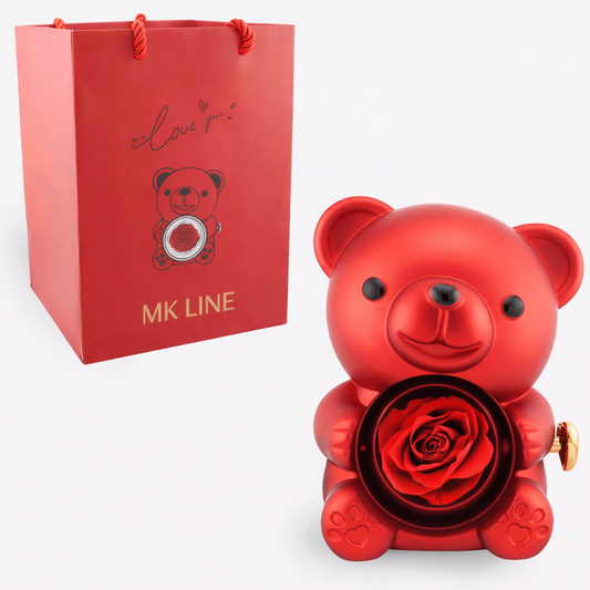 Eternal Rose Bear
