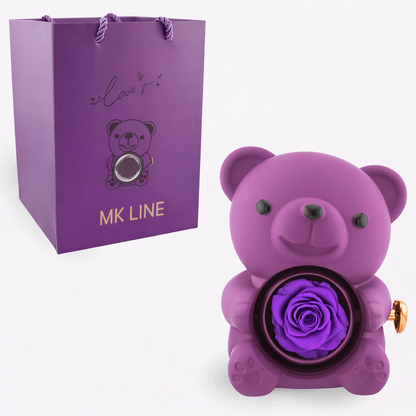 Eternal Rose Bear