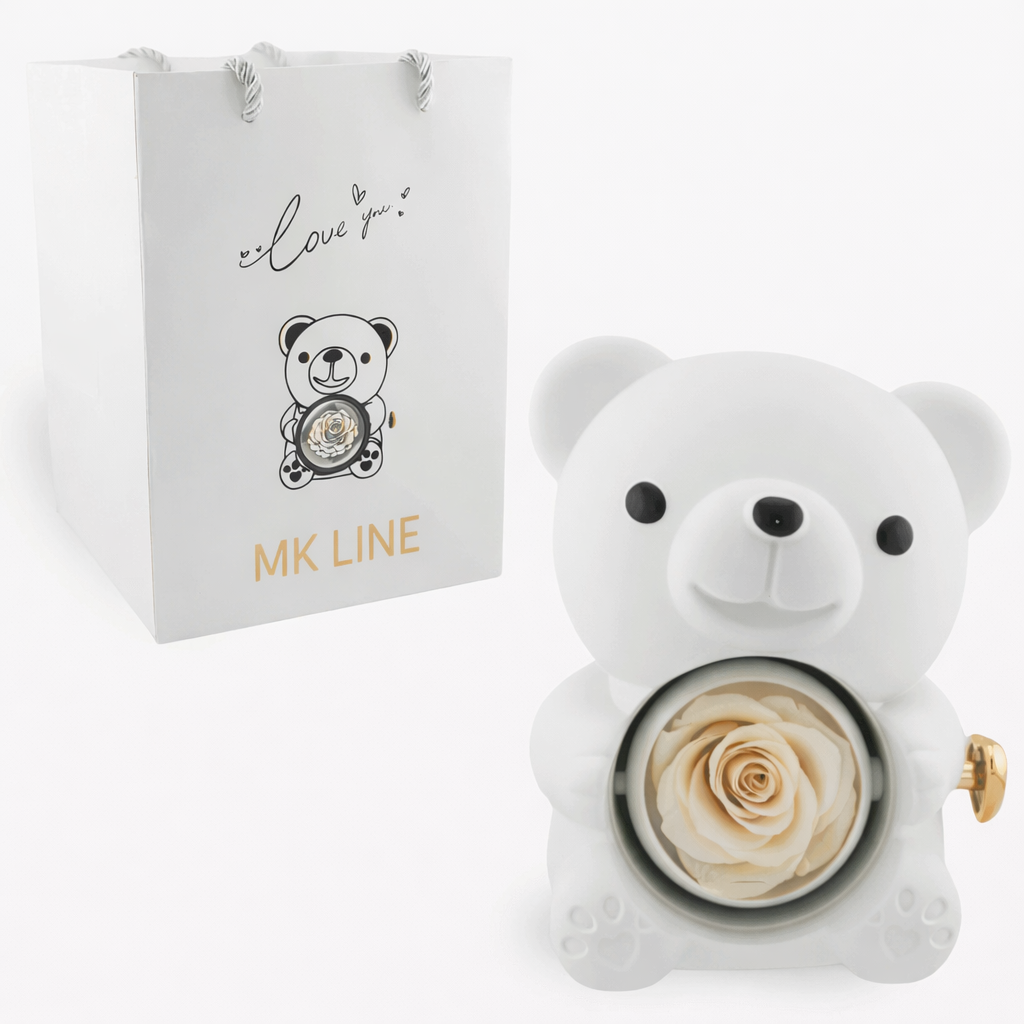 Eternal Rose Bear