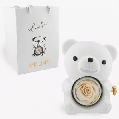 Eternal Rose Bear