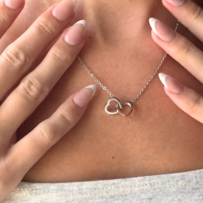 Eternal Rose Box with Engraved Necklace